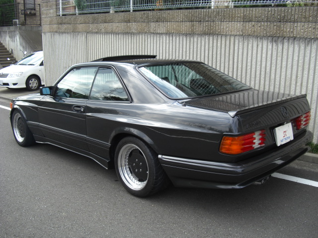 Mercedes Benz 560 SEC AMG (rear angle)