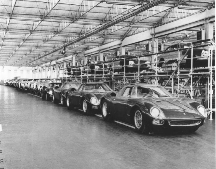 Ferrari 250 Le Mans factory