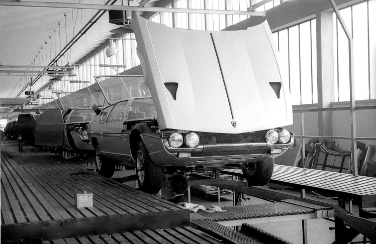 Lambroghini Espada assembly line