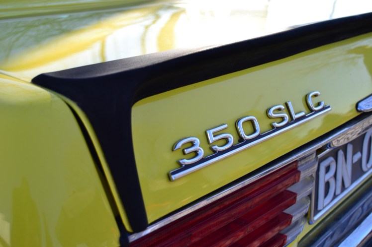 Mercedes Benz 350 SLC (badge)