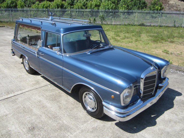 1963 Mercedes Benz 220SE Hearse