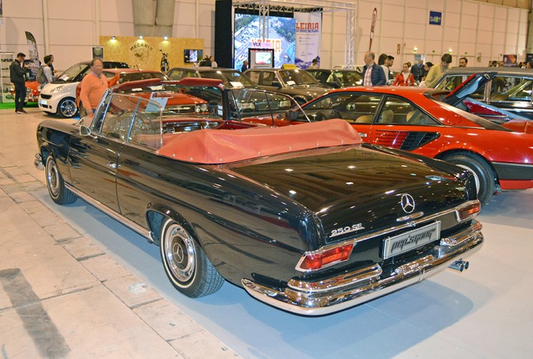 Mercedes Benz 250SE Convertible (rear)
